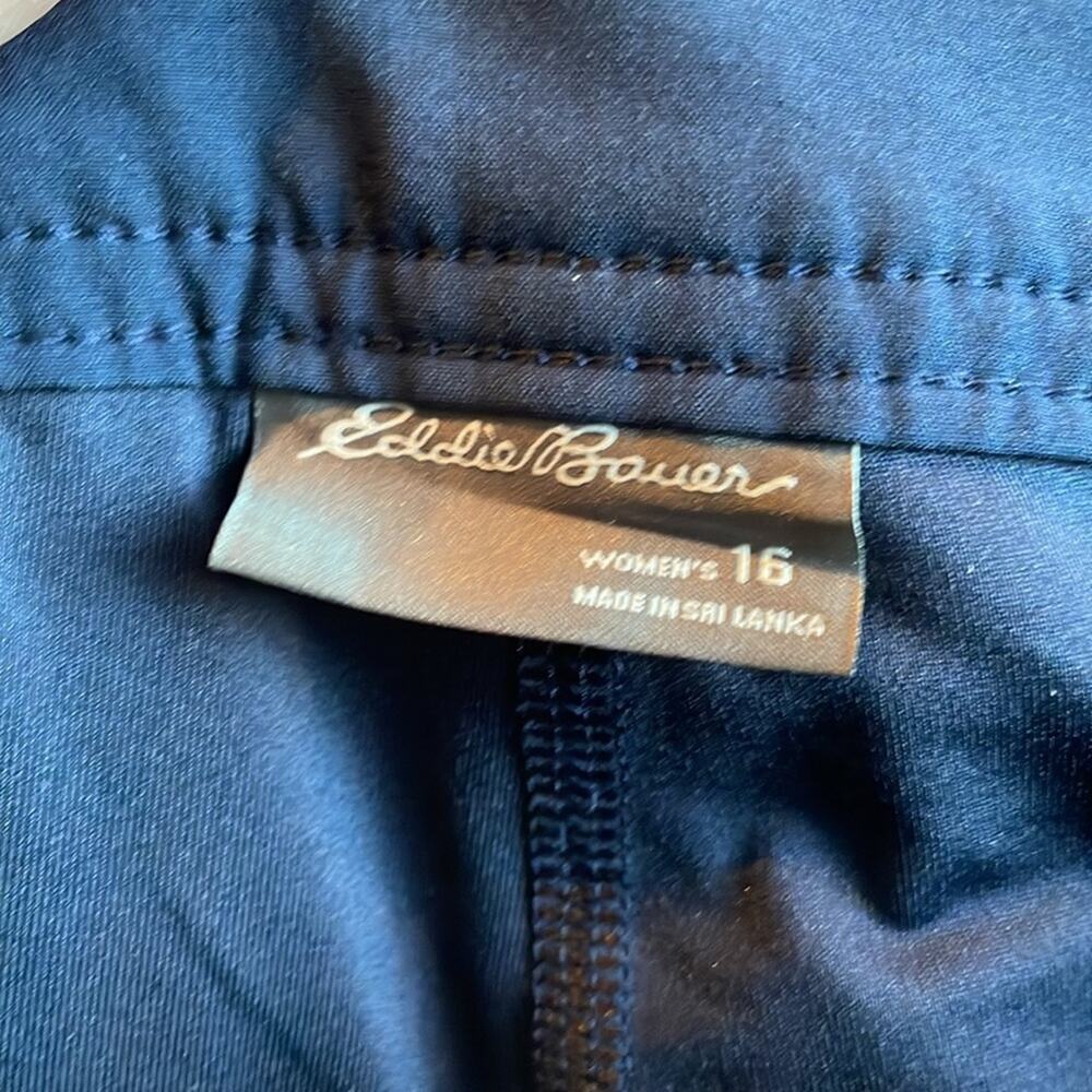 EDDIE BAUER Athletic Navy Blue Mini Skort Size 16 - Picture 3 of 6